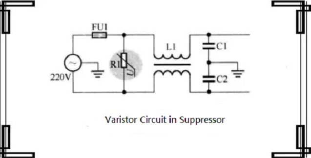 Varistor Circuit in Suppressor